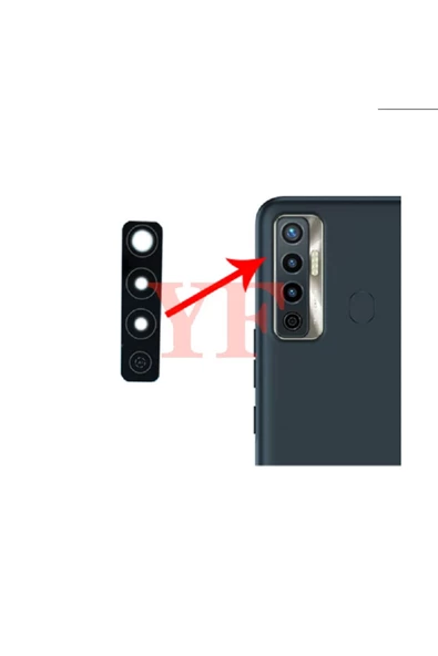 EMXTECH  Tecno CAMON 17 Kamera Camı