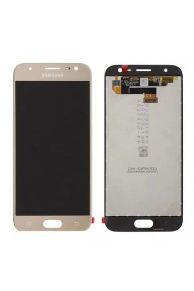 EMXTECH  Samsung Galaxy J3 Pro 2017 Gold Uyumlu J330 Servis Orjinali Lcd Ekran Dokunmatik