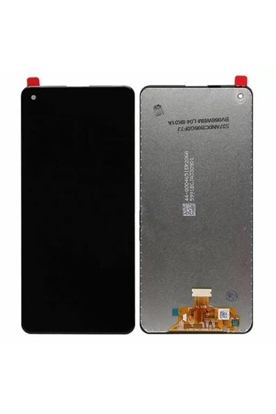 EMXTECH  Samsung Galaxy A21s Uyumlu A217 Servis Orjinali Çıtasız Lcd Ekran Dokunmatik