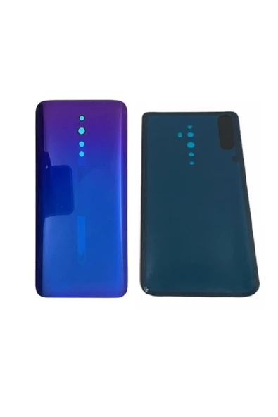 EMXTECH  Oppo Reno Z Arka Kapak Pil Kapağı Mavi-mor Cph1979