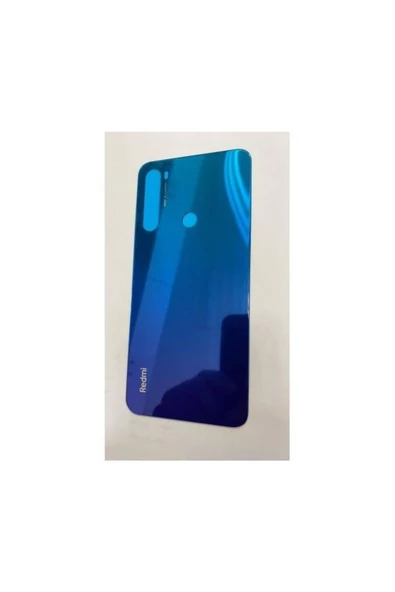 EMXTECH  Xiaomi Redmi Note 8 Arka Kapak Pil Kapağı Mavi Uyumlu