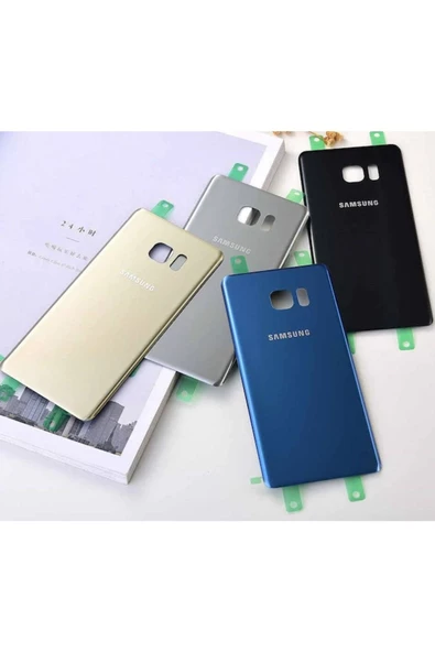 EMXTECH  Samsung Galaxy Note 7 Arka Cam Kapak Gold N-935f