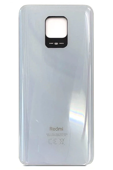EMXTECH  Xiaomi Redmi Note 9 Pro Arka Kapak Pil Kapağı Beyaz
