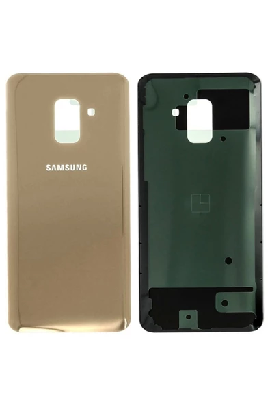 EMXTECH  Samsung A8 Plus A730 Arka Kapak Batarya Pil Kapağı Gold
