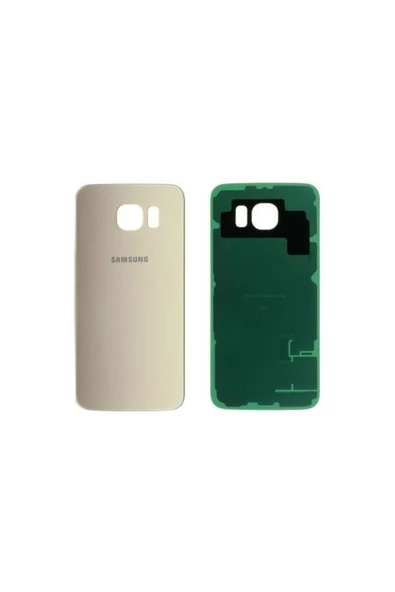 EMXTECH  Samsung Galaxy S6 Sm-g920 Arka Kapak Pil Kapağı Gold - 1