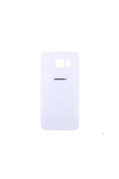 EMXTECH  Samsung Galaxy S6 Sm-g920 Arka Kapak Pil Kapağı Beyaz