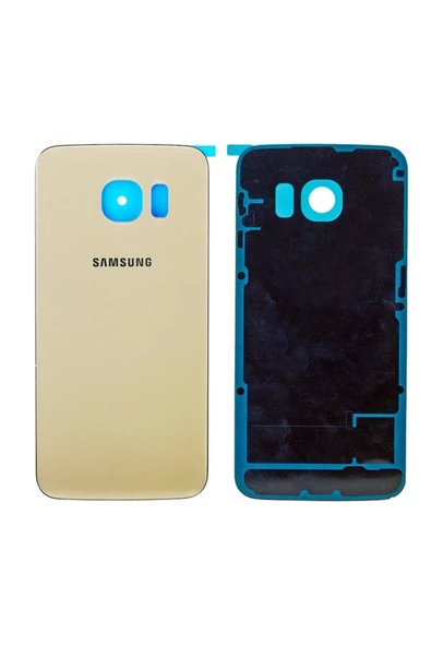 EMXTECH  Samsung Galaxy S6 Edge Sm-g925 Arka Kapak Pil Kapağı Gold