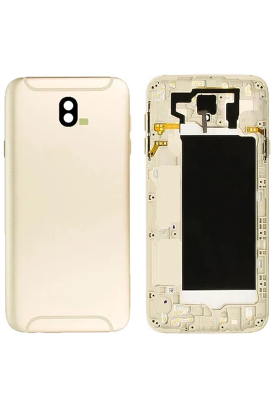 EMXTECH  Samsung Galaxy J7 Pro J730 Uyumlu Kasa Kapak Gold