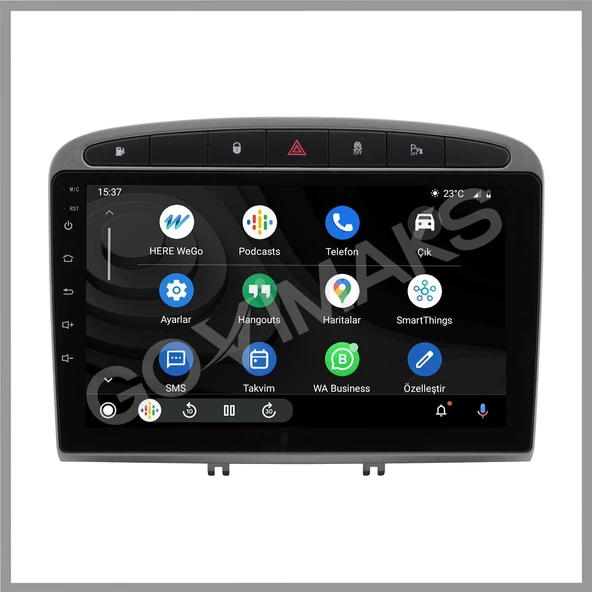 PEUGEOT 308 RCZ  2008-2013 UYUMLU 4 GB RAM 64 GB HAFIZA ANDROID MULTIMEDIA - Resim 3