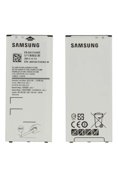 EMXTECH  Samsung Galaxy A310 Batarya Pil Eb-ba310abe