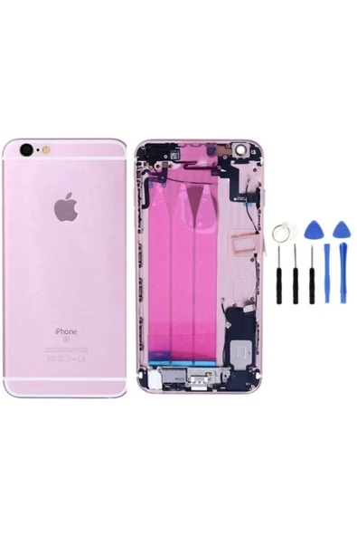 EMXTECH  Iphone 6s Plus Uyumlu  Dolu Kasa Rose Gold - 1