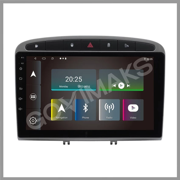 PEUGEOT 308 RCZ  2008-2013 UYUMLU 2 GB RAM 32 GB HAFIZA ANDROID MULTIMEDIA - Resim 8