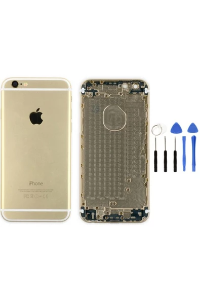 EMXTECH  Iphone 6g Uyumlu Boş Kasa Gold (tamir Seti )