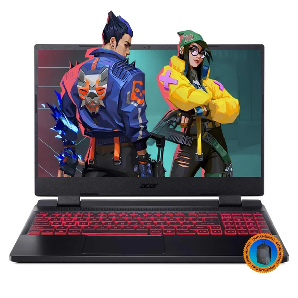 Acer Nitro 5 AN515 NH.QM0EY.009A6 i7-12650H 32GB 1TBSSD RTX4060 15.6" FHD FreeDOS Dizüstü Bilgisayar-CNT007 - 2