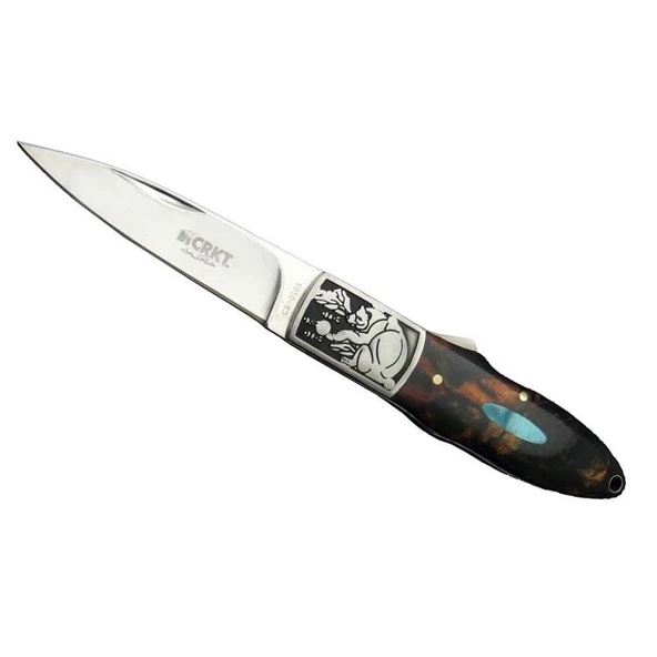 CRKT CR-0101 Siyah Kabzalı 21 Cm Paslanmaz Çelik Kamp Çakısı - 3