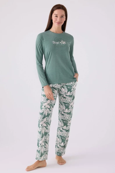 Arnetta 3115 Kadın Uzun Kol Pijama Takım