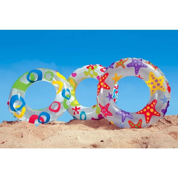 Desenli Lüks Simit 61 Cm İntex - 59241 - 2