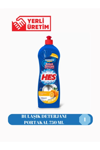 Hes  BULAŞIK DETERJANI PORTAKAL 750 ML