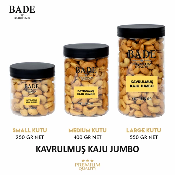 Kavrulmuş Kaju Jumbo İri Boy 250 gr. - 3