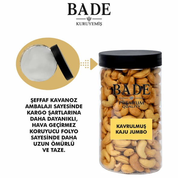 Kavrulmuş Kaju Jumbo İri Boy 250 gr. - 4