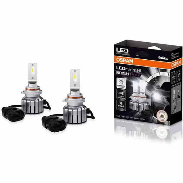 Osram Far Ampulü Led HB3/H10/HIR1 12V 19W Bright Model 9005DWBRT-2HFB - 2