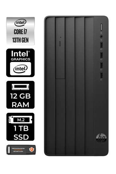 HP PRO TOWER 290 G9 E8T2X1ES108 i7 13700 12GB RAM 1TB SSD W11P MASAÜSTÜ BİLGİSAYAR