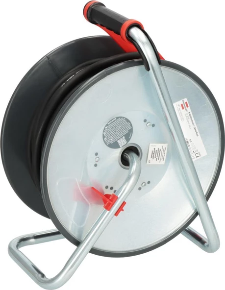 Brennenstuhl Professional SteelCore Serisi H07RN-F 3G2.5 Kablolu Sigorta Şalterli IP44 Lisanslı 25 Metre Makaralı Priz - Resim 2