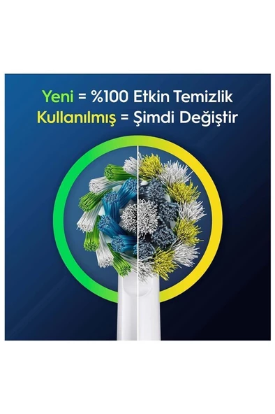 Oral-B Pro Cross Action X-filament Şarjlı Diş Fırçası Yedek Başlığı 4 Adet - 5