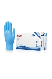 BEYBİ PUDRASIZ NİTRİL MUAYENE ELDİVENİ 100 ADET L BOY ürün görseli 1