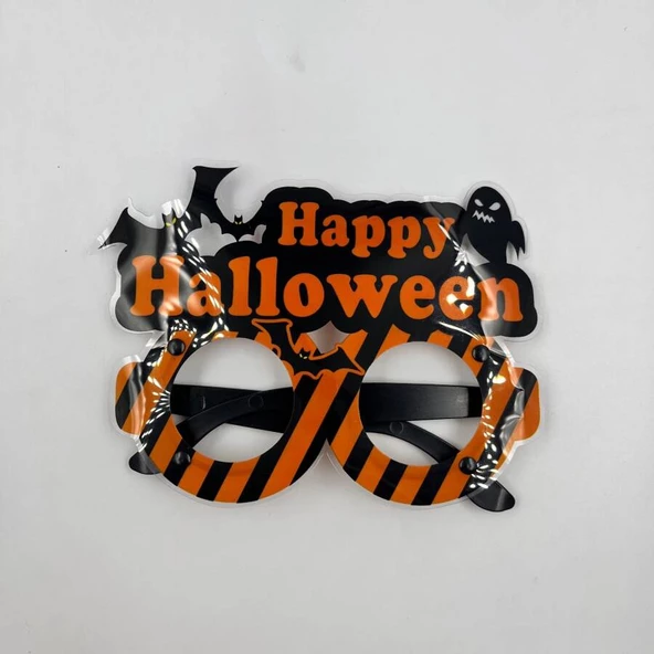 Halloween Pvc Kaplı Yarasa Model Gözlük - 2