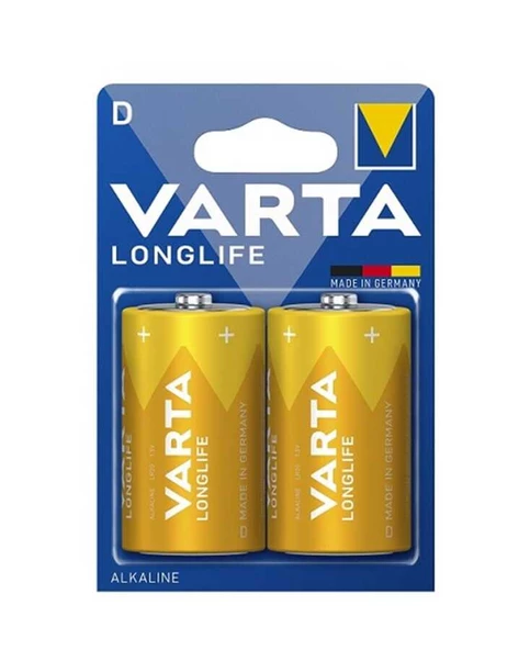 Varta Longlife Alkaline D Boy 2'li Paket
