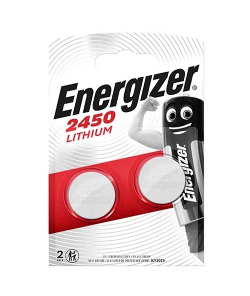 Energizer CR2450 3V 2'li Blister Lityum Para Pil