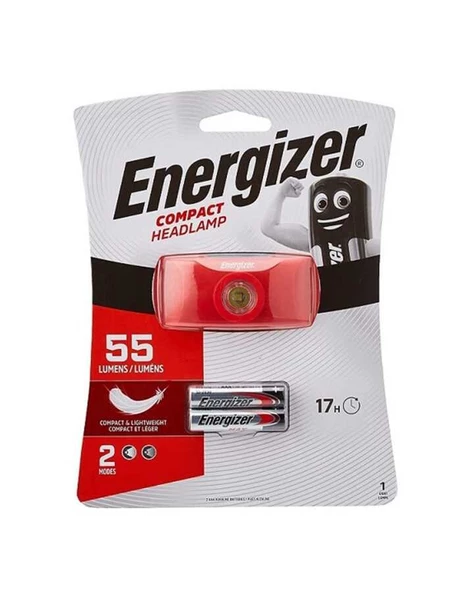 Energizer Compact Pilli Kafa Feneri 55 Lümen