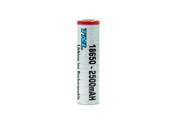 TNL ICR18650 3.7V 2500mAh 30A Discharge Şarj Edilebilir Li-ion Pil
