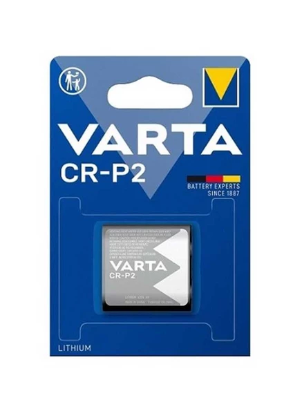Varta CR-P2 Professional Photo 6V Lityum Foto Pili