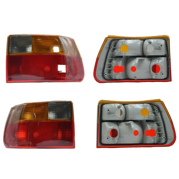 Opel Astra F Arka Sağ Ve Sol Stop 95/98 HB Füme - Resim 2
