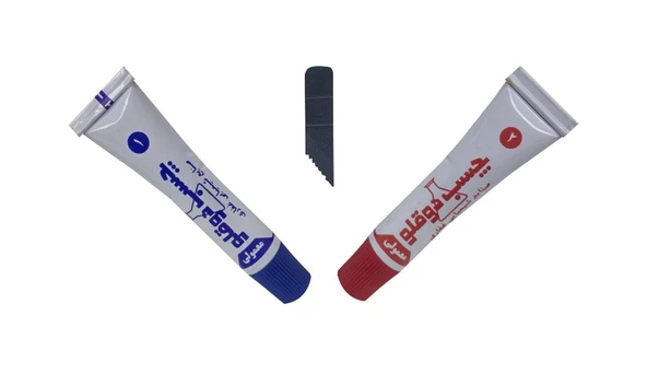 4 Adet Çift Karışım Soğuk Kaynak Macun Yapıştırıcı 84 Gr Ghaffari - 2