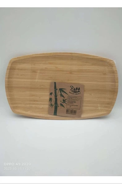 Bambu Kayık Sunum 33x20 Cm Turk-BLS KYK3320