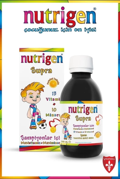 Nutrigen Supra Şurup 200 ml - Okul Seti Hediyeli