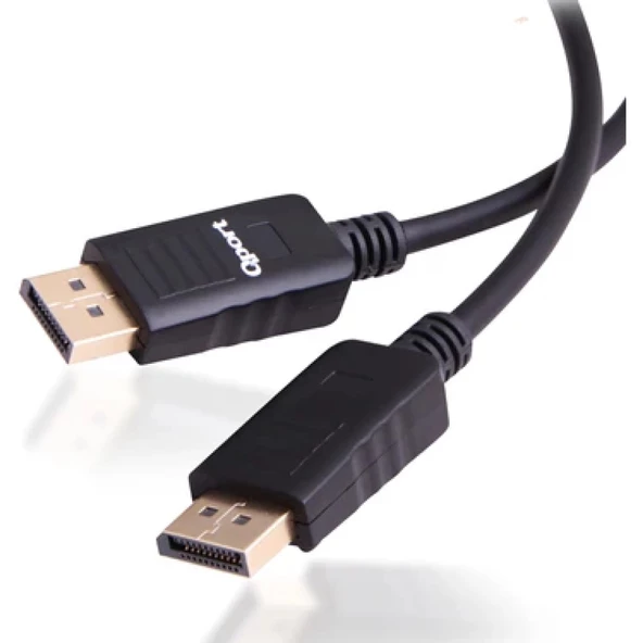 QPORT Q-DP03 3M DISPLAY PORT 1.2V KABLO 3 METRE DİSPLAY DİSPLAY KABLO - 3