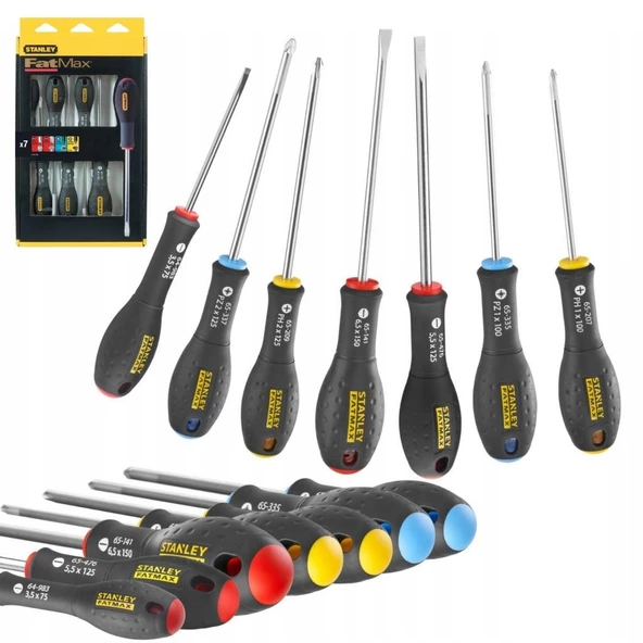 Stanley Fatmax 7 Parça Tornavida Takımı 0-65-438