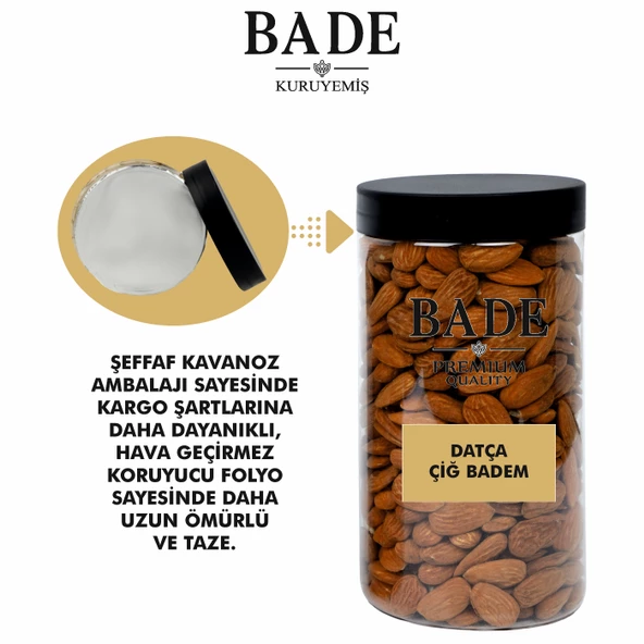 Çiğ Datça Badem Yerli İri Boy 300 gr. - 4