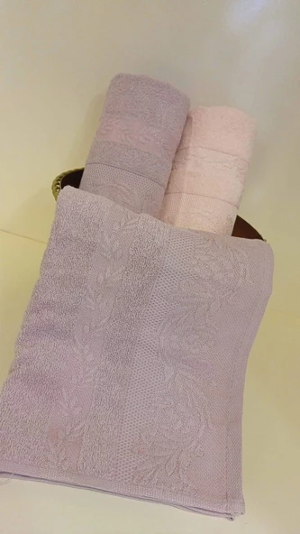 YASEMİN MOR 50*90 YÜZ HAVLUSU KARACAN - 2