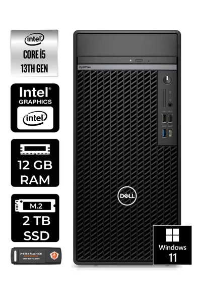 Dell OPTIPLEX 7010 EN010O7010109 i5 13500 12GB RAM 2TB SSD W11P MASAÜSTÜ BİLGİSAYAR ürün görseli