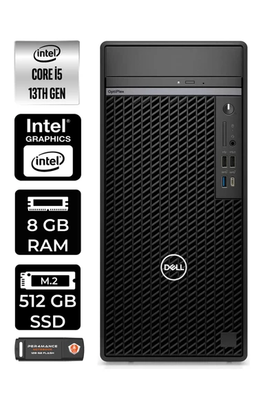Dell OPTIPLEX 7010 EN010O7010002 i5 13500 8GB RAM 512GB SSD FDOS MASAÜSTÜ BİLGİSAYAR ürün görseli