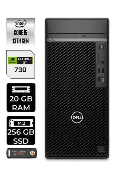 Dell OPTIPLEX 7010 EN010O7010316 i5 13500 20GB RAM 256GB SSD GT730 FDOS MASAÜSTÜ BİLGİSAYAR