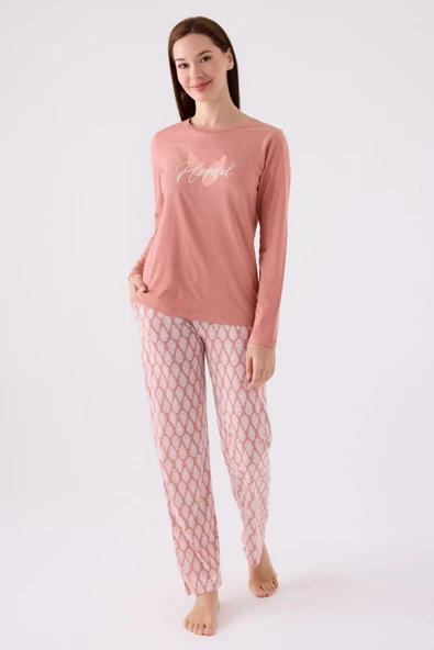 Arnetta 3071 Kadın Uzun Kol Pijama Takım