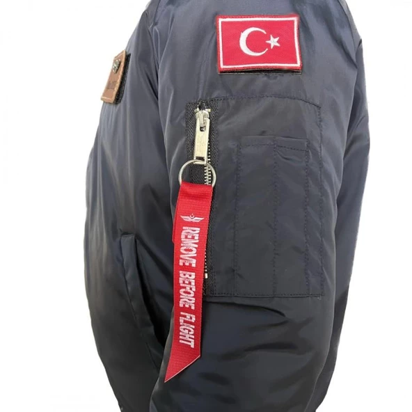 MNG91L Bomber Pilot Montu Kumas Lacivert - 4