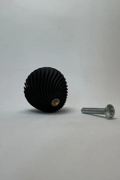 Pomerol Siyah İnci Asil Dokunuş Kulpu – Minimalist ve Modern Tasarım Mobilya Kulpu