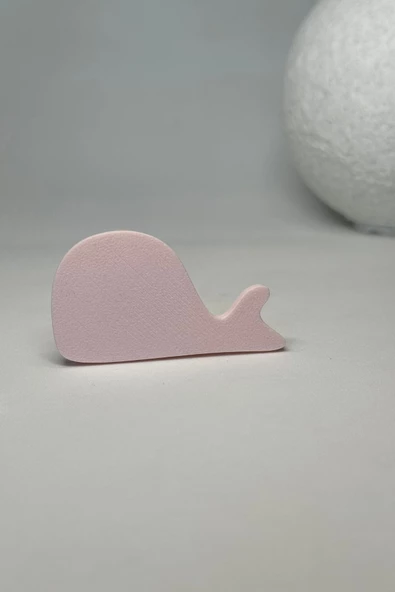 Pomerol Pembe Balina Dolap Kulpu-Çocuk Odası, Mutfak ve Banyo İçin Modern, Şık ve Dayanıklı Mobilya Kulp, DH - 3